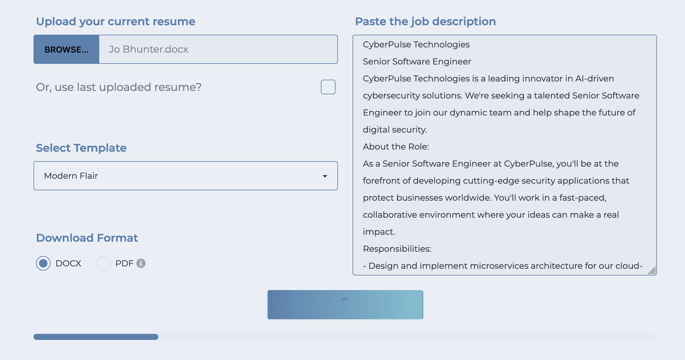 Challenge visualisation